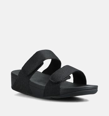FitFlop Lulu Slippers Zwart/Beige