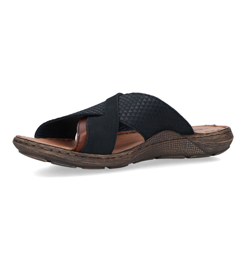 Rieker Blauwe Slippers voor heren (323602)