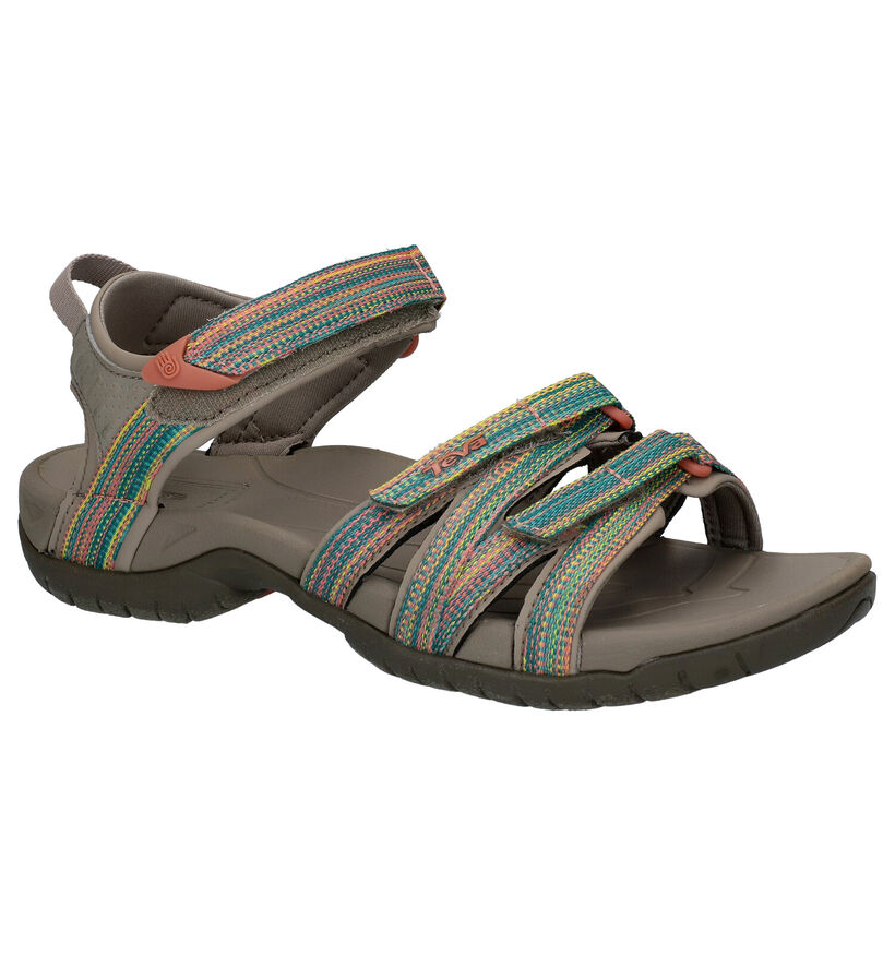 Teva Tirra Zwarte Trekkingsandalen voor dames (354718)
