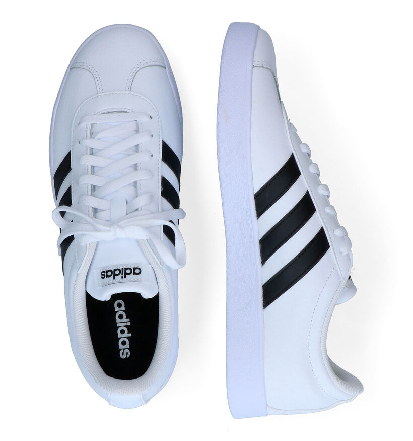 adidas VL Court 2.0 Witte Sneakers voor heren (319077) - geschikt voor steunzolen