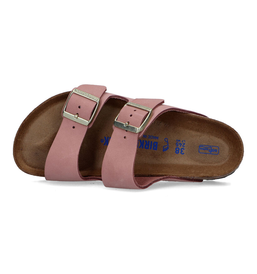 Birkenstock Arizona Nu-pieds en Mauve pour femmes (322541)