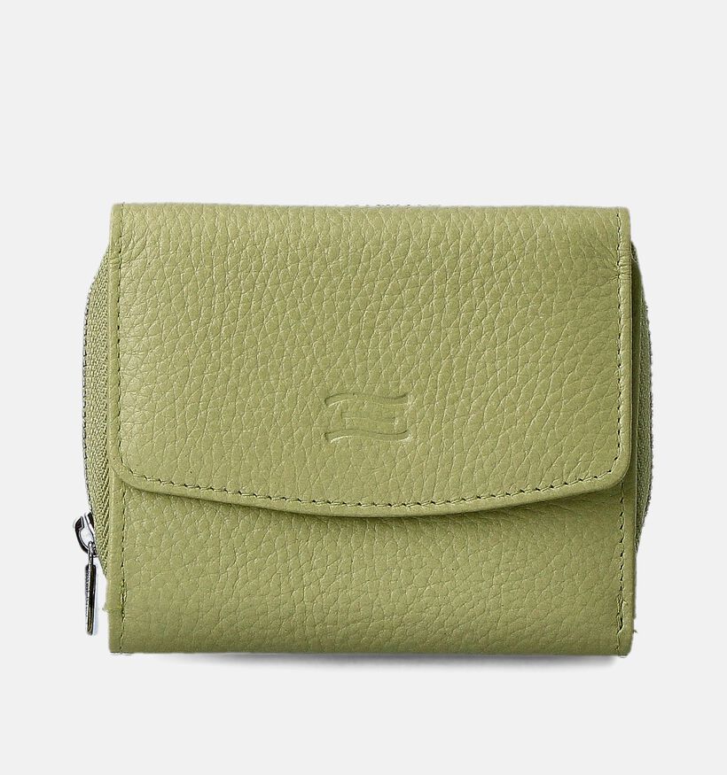 Crinkles Portefeuille en Vert pour femmes (358116)