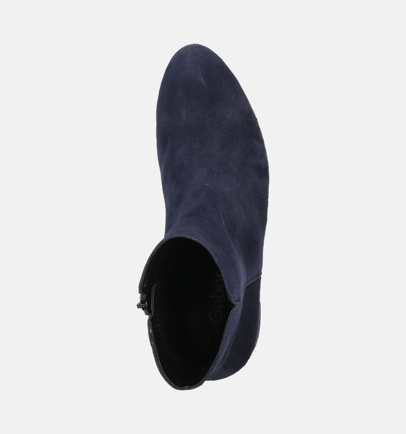 Gabor Bottines à talons en Bleu foncé pour femmes (361648) - pour semelles orthopédiques