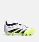 adidas Predator Club FG/MG Witte Voetbalschoenen voor jongens, meisjes (359779) - geschikt voor steunzolen
