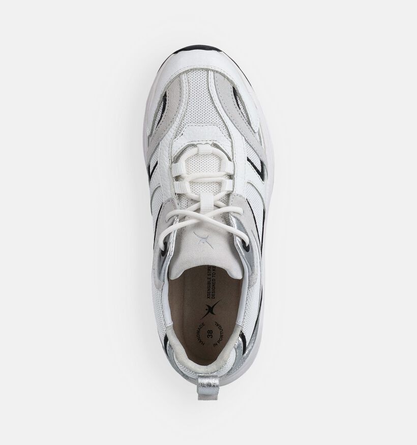 Xsensible Stretchwalker Brooklyn Witte Sneakers voor Steunzolen voor dames (373031) - geschikt voor steunzolen