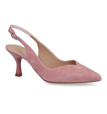 Slingbacks roze