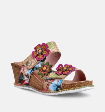 Laura Vita Slippers Bruin