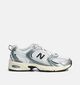 New Balance 530 Baskets en Blanc pour hommes (358630) - pour semelles orthopédiques