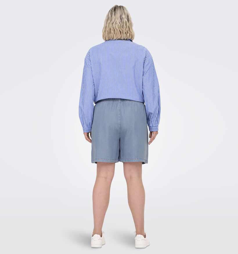 ONLY Carmakoma Pema Life Blauwe Short voor dames (374876)