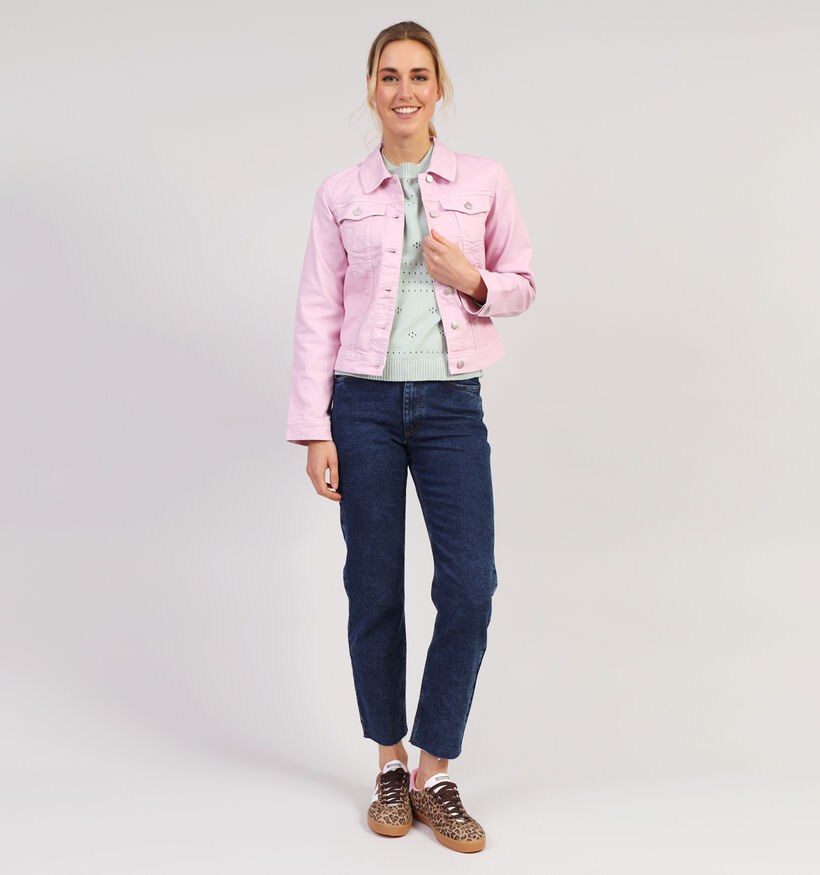 Vila Nus Roze Jeansjas voor dames (351808)