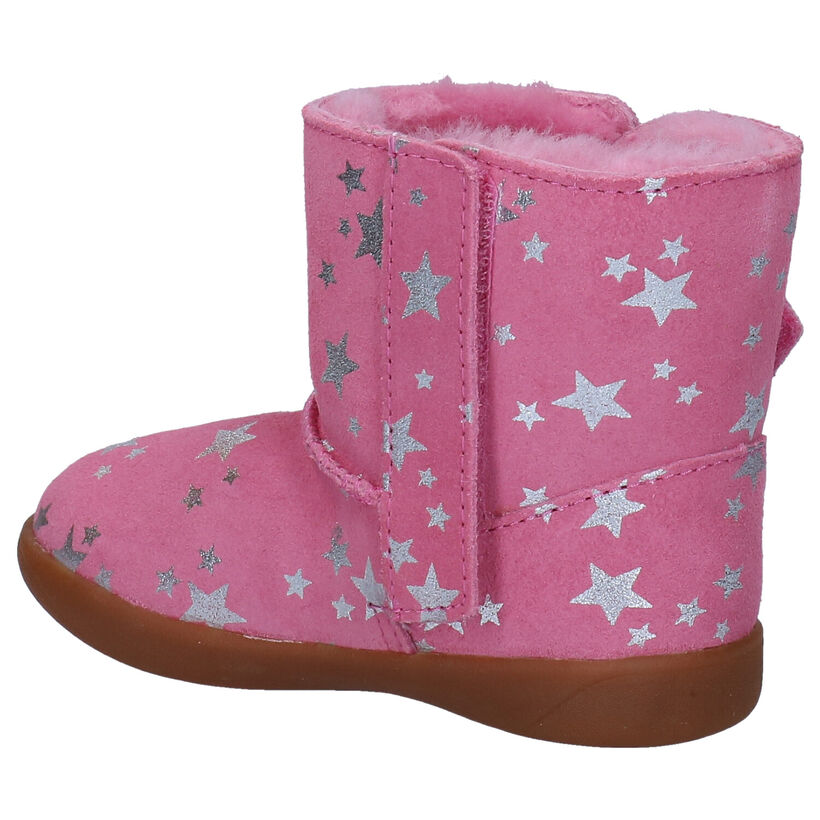 UGG Keelan Stars Bottes en Rose en nubuck (278797)