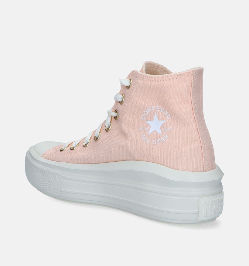 Converse CT All Star Move Baskets en Rose pour femmes (341510)