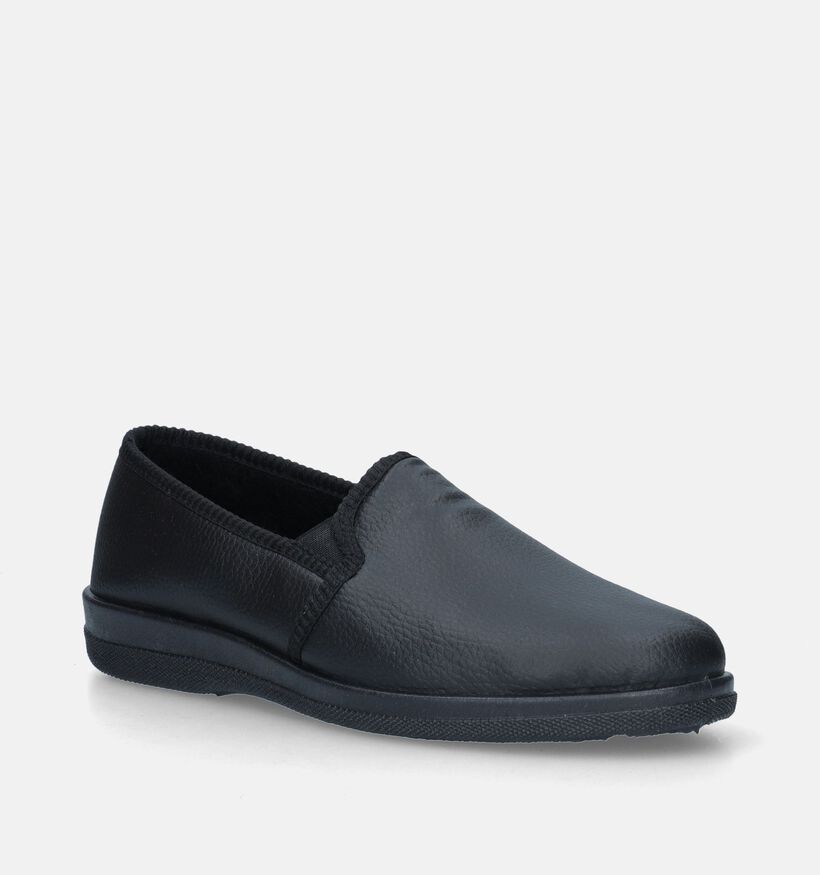 Slippers Comfort Zwarte Pantoffels voor heren (281888)