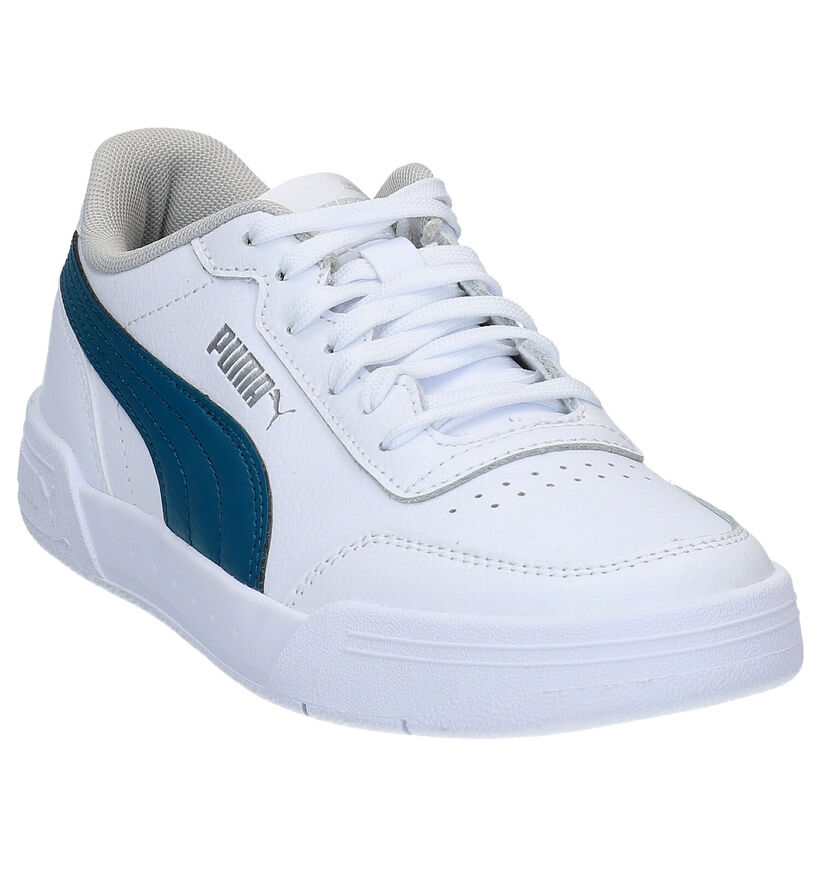 Puma Caracal Witte Sneakers in leer (276757)