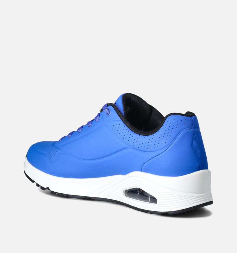 Skechers Uno Stand On Air Baskets en Bleu pour hommes (351846) - pour semelles orthop&eacute;diques