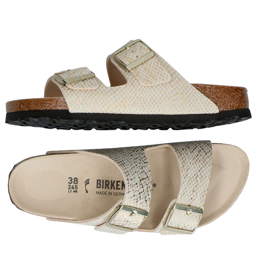 Birkenstock Arizona Zwarte Slippers voor dames (294826)