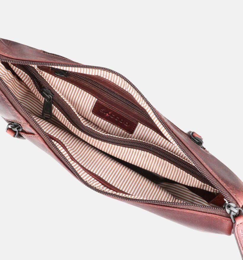 Saccoo Moon Bruine Crossbody Tas voor dames (375173)