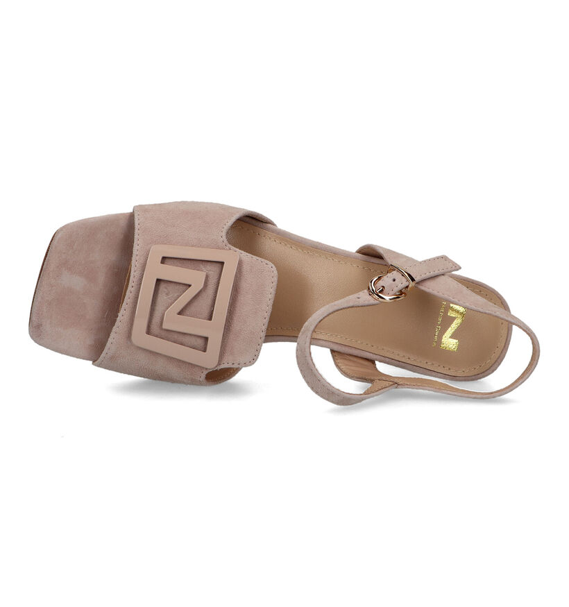 Nathan-Baume Beige Sandalen voor dames (324693)