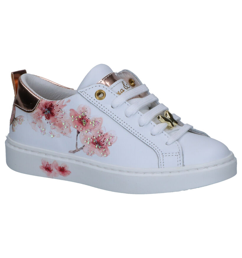 Bana & Co Chaussures basses en Blanc en cuir (271400)