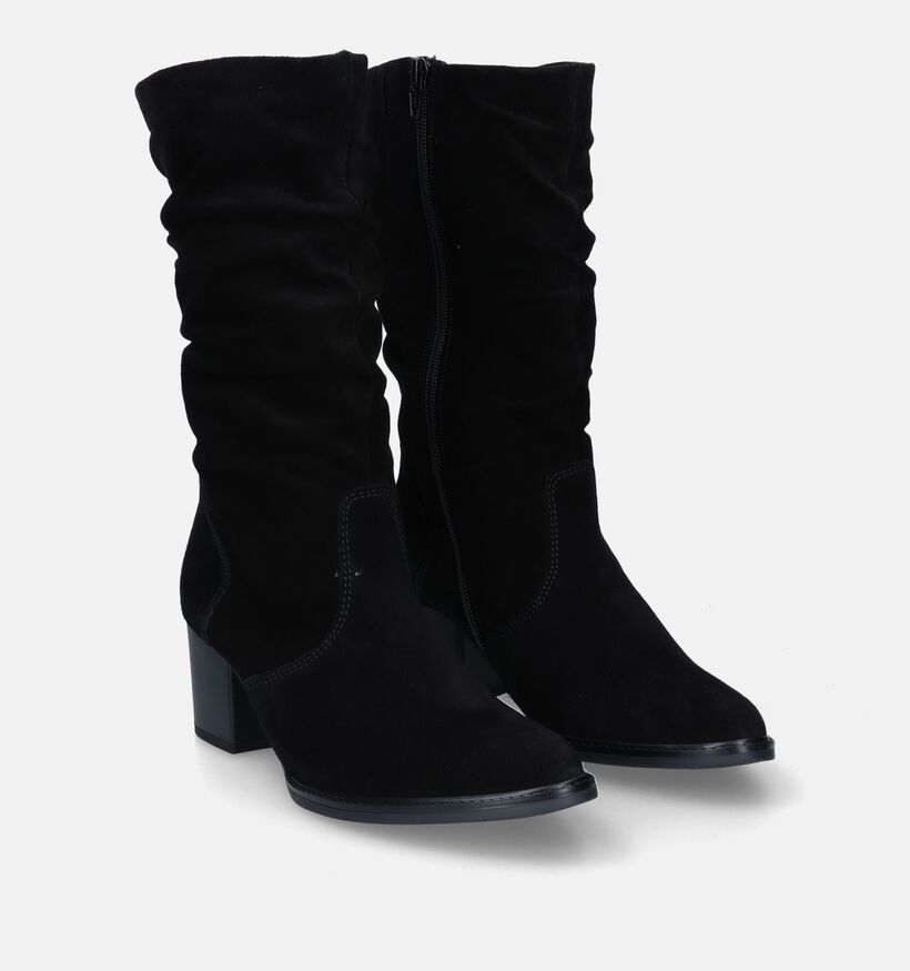 Gabor Bottes mi-hautes en Noir pour femmes (331211)