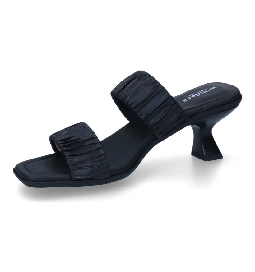 Wonders Zwarte Slippers voor dames (309602)