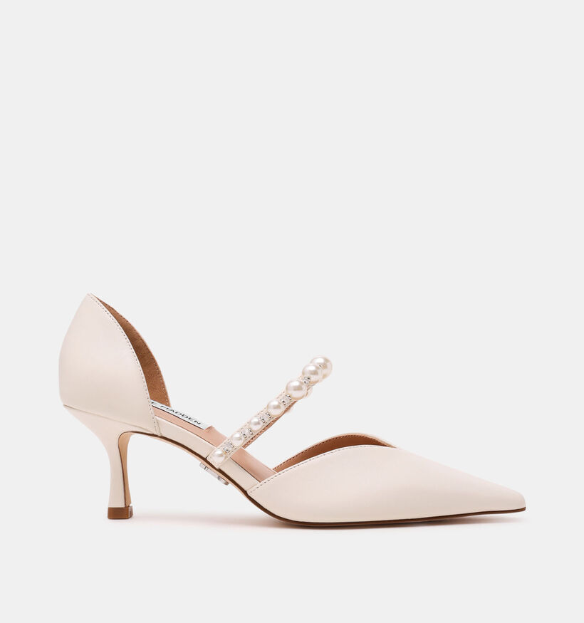 Steve Madden Amoura Ecru Pumps met Bandje voor dames (379917)