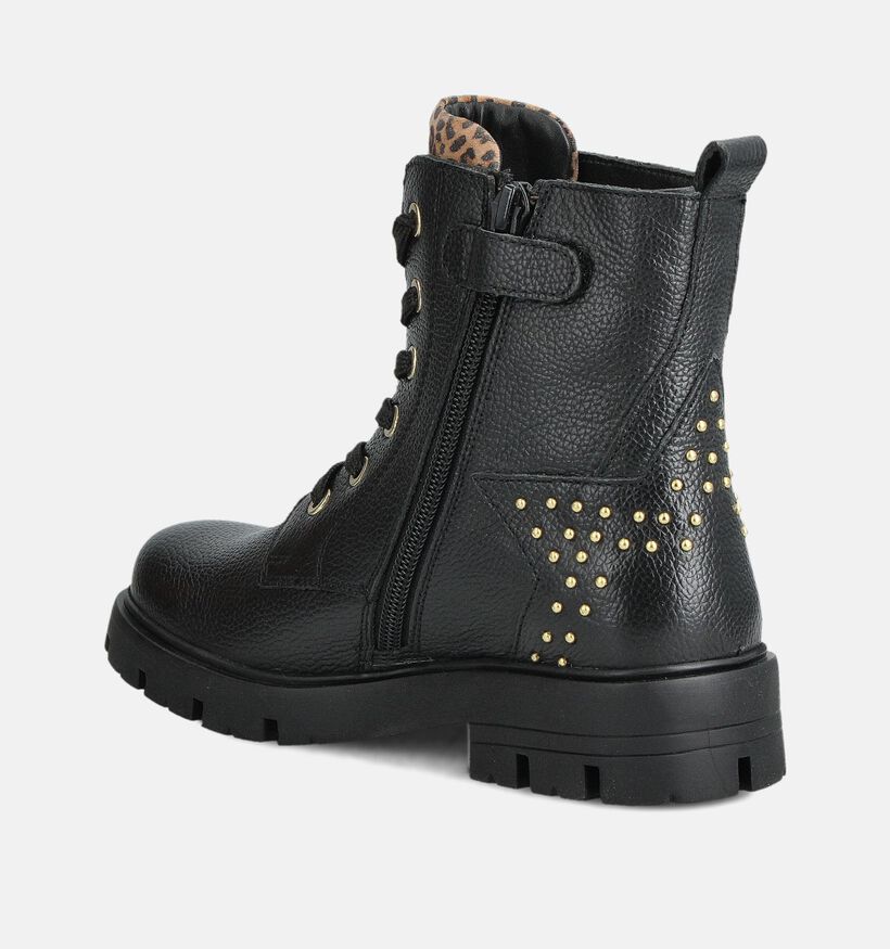 Little David Chaussures hautes en Noir pour filles (361371) - pour semelles orthopédiques