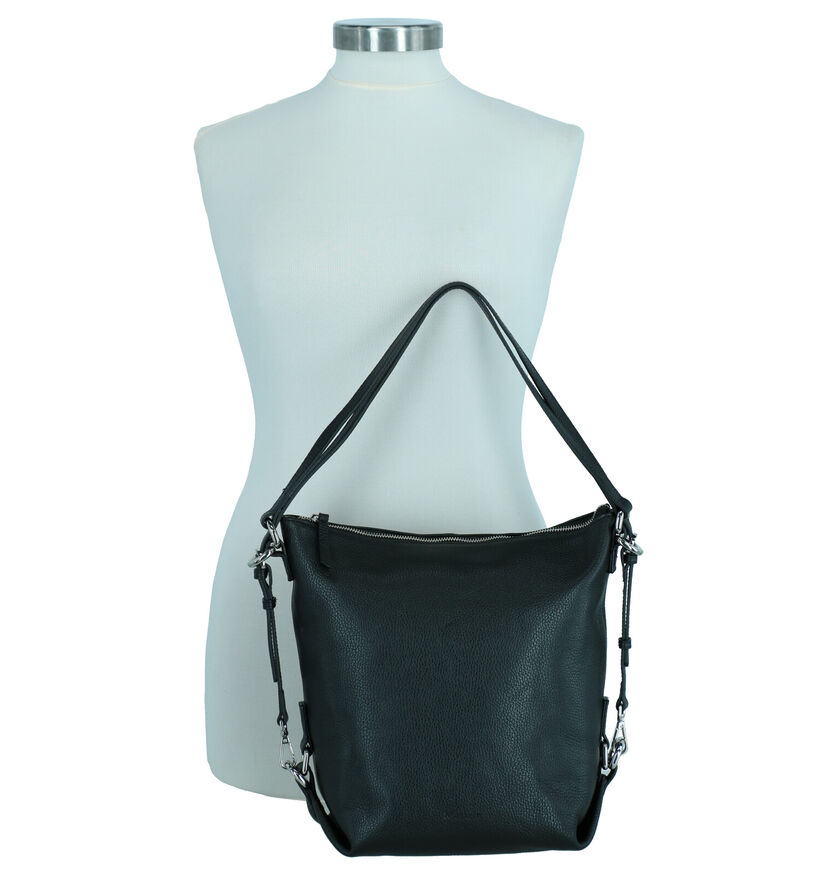 Mazarin Back Up Sac à Bandoulière en Noir en cuir (256875)