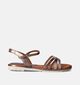 Marco Tozzi Sandales plates en Marron pour femmes (354246)