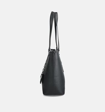 Mac Alyster Cabas Noir/Cognac