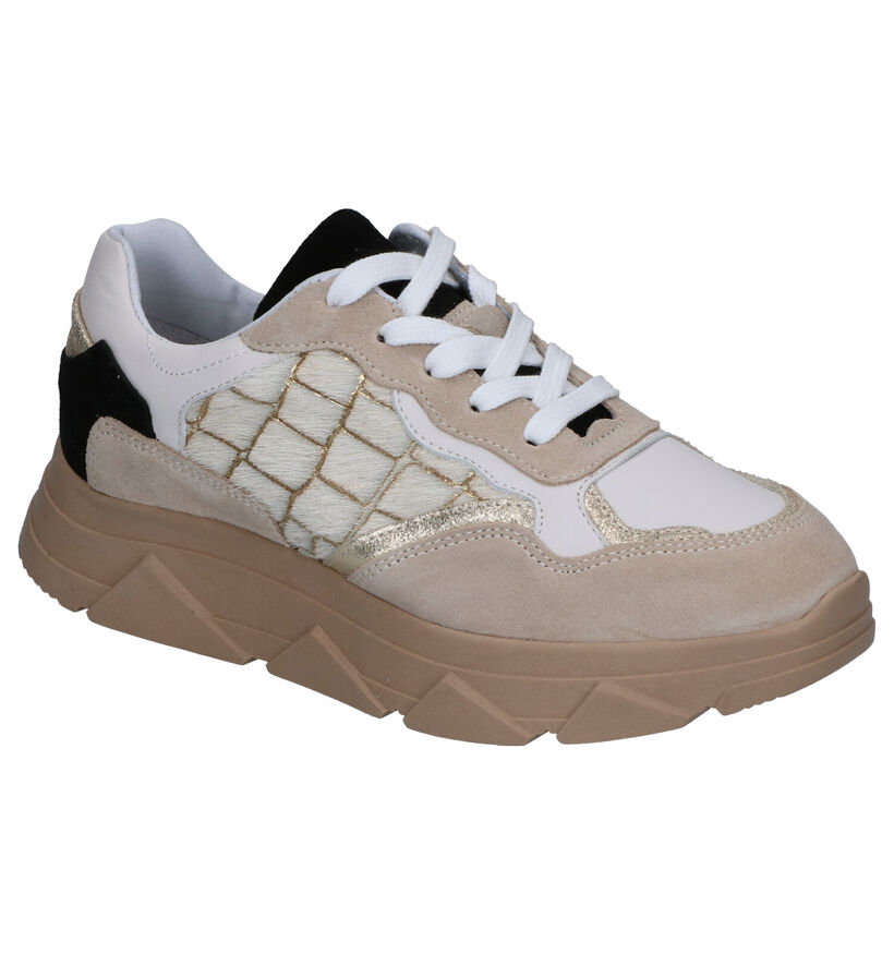 Tango Chaussures à lacets en Beige en cuir (263987)
