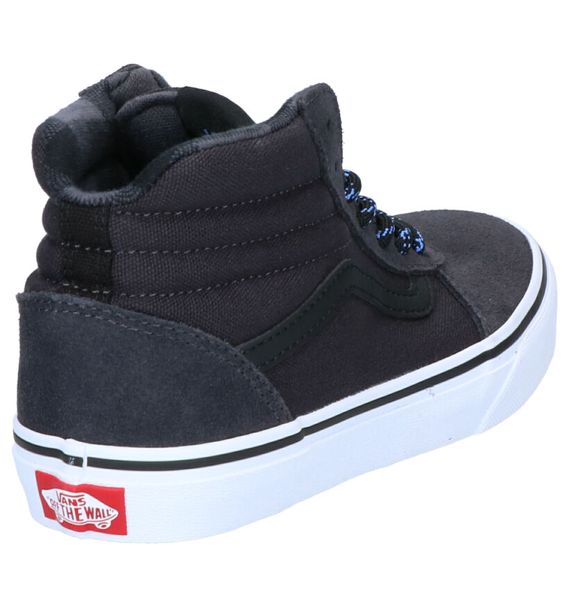 Vans Ward Hi Grijze Skateschoenen in daim (264175)