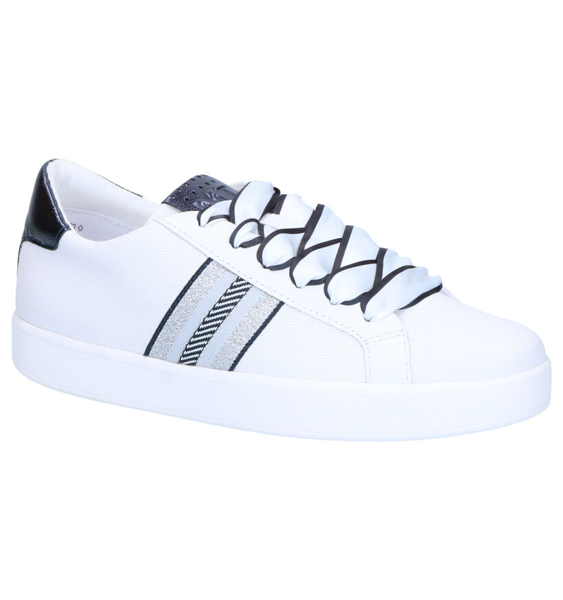 Marco Tozzi Chaussures à lacets en Blanc en simili cuir (270661)