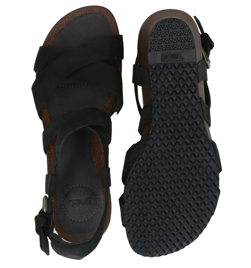 Teva Mahonia Sandales en Cognac en cuir (270641)