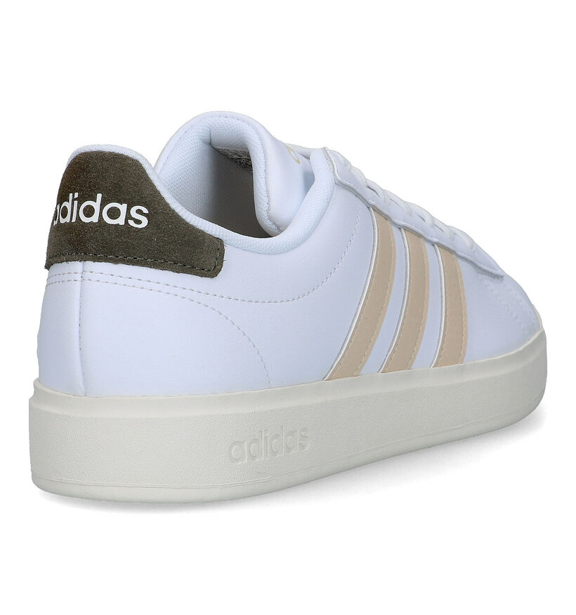 adidas Grand Court 2.0 Witte Sneakers voor heren (329401)