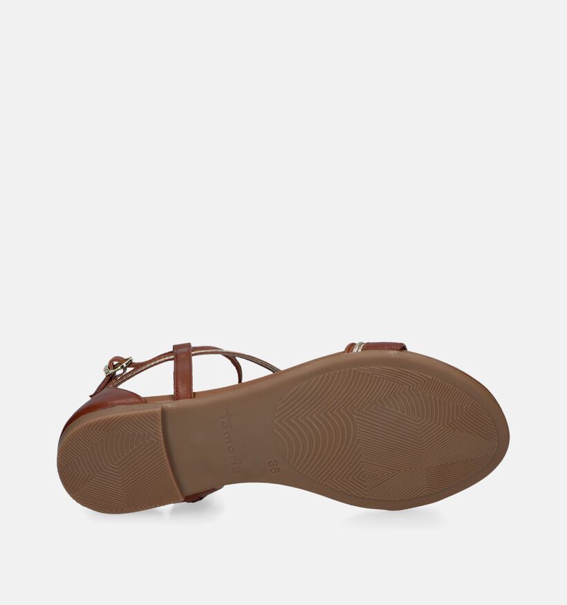 Tamaris Sandales avec talon fermé en Cognac pour femmes (338244)