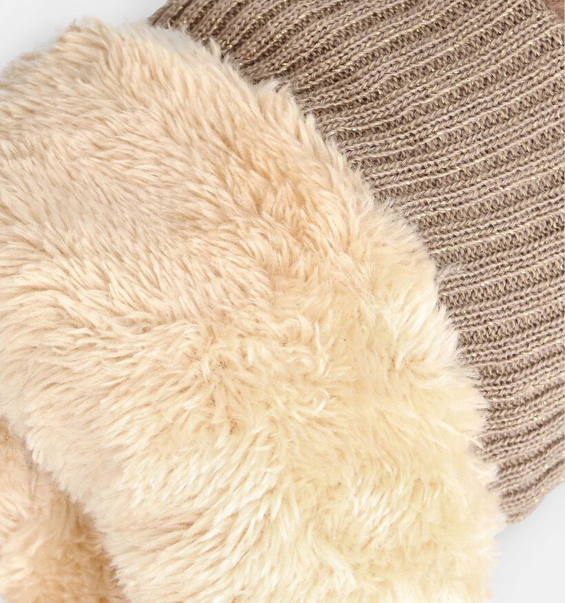 Via Limone Taupe Handschoenen voor dames (367390)