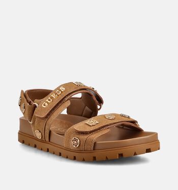 Guess Sandales Cognac