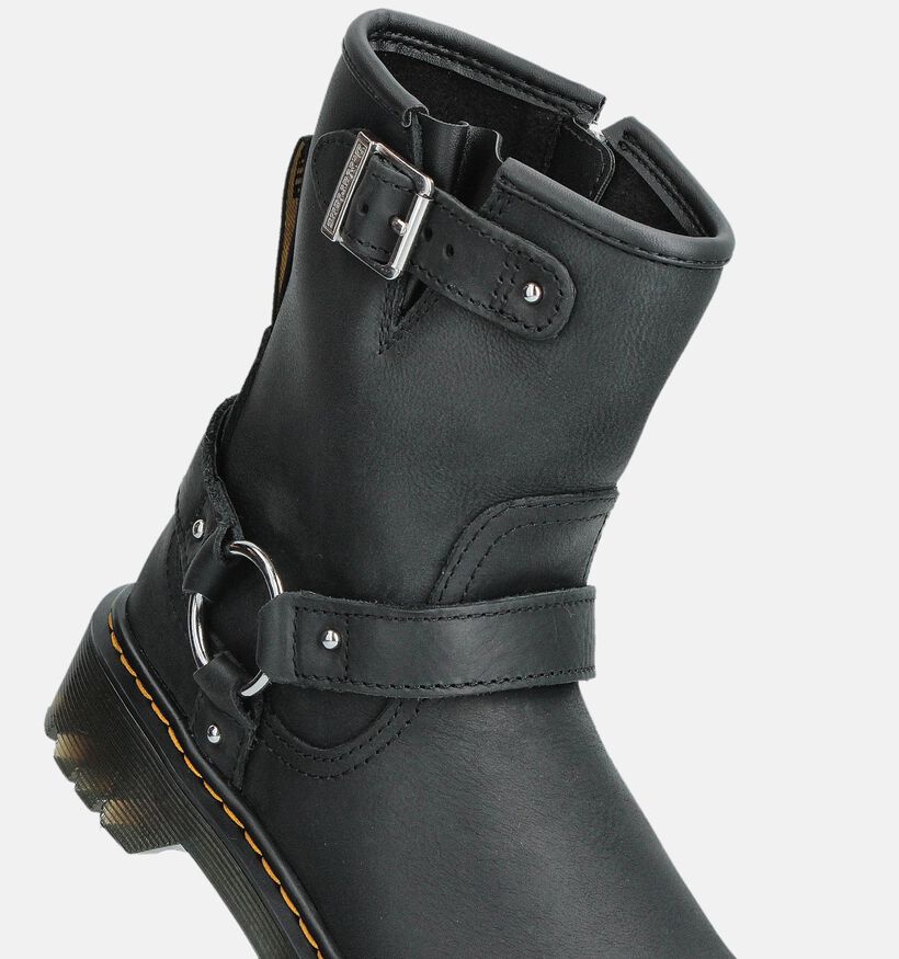 Dr. Martens Genaya Rigger Zwarte Boots voor meisjes (359643)