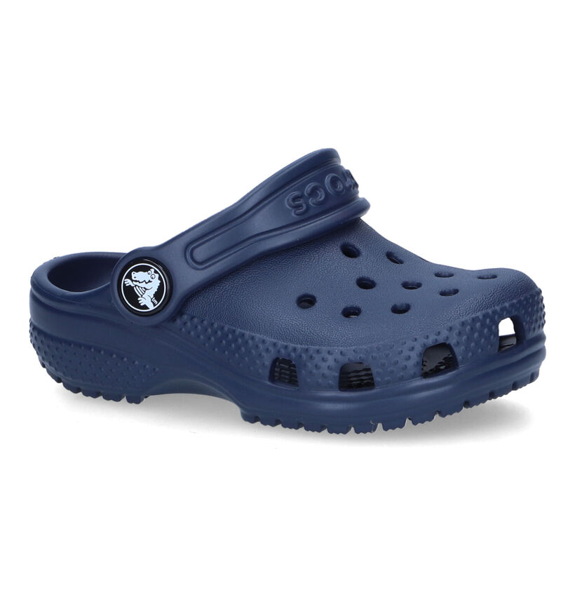 Crocs Classic Clog Zwarte Slippers in kunststof (307770)