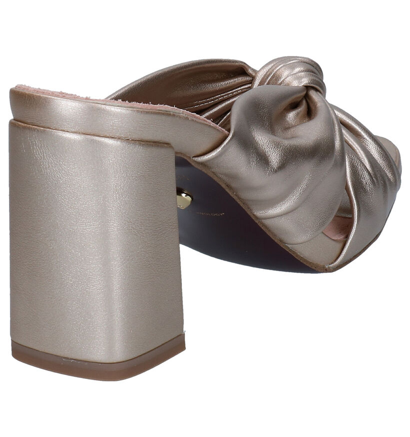 Tamaris Heart & Sole Mules en Or pour femmes (289417)