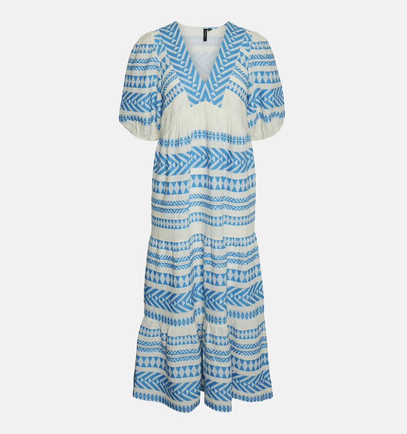 Vero Moda Rosanna Robe maxi en Bleu pour femmes (337298)