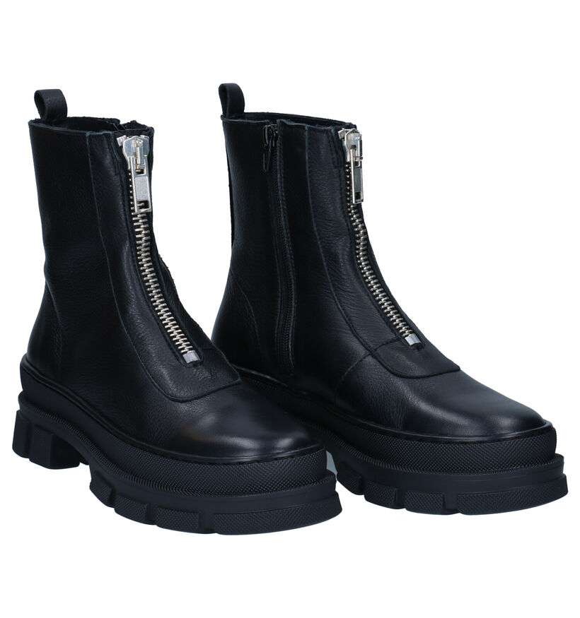 Tango Romy Welt Zwarte Boots voor dames (299276) - geschikt voor steunzolen