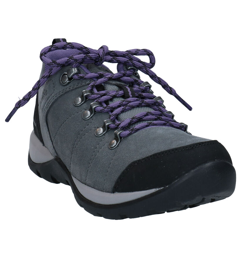 Columbia Fire Ventures II Chaussures de marche en Gris en simili cuir (292348)