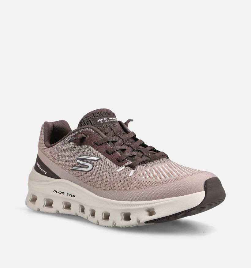 Skechers Glide Step Pro Soft Mirage Bruine Sneakers voor dames (376916)