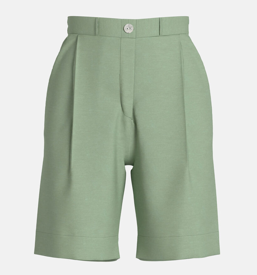 Vila Prisilla Groene Bermuda Short voor dames (369479)