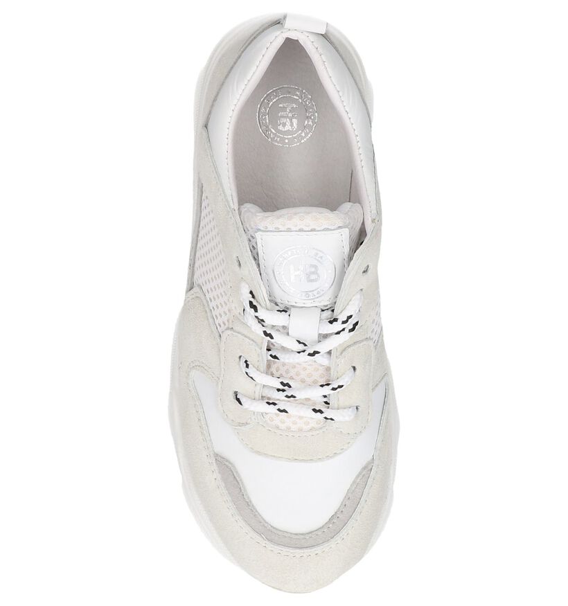 Hampton Bays Chaussures basses en Blanc en textile (252202)