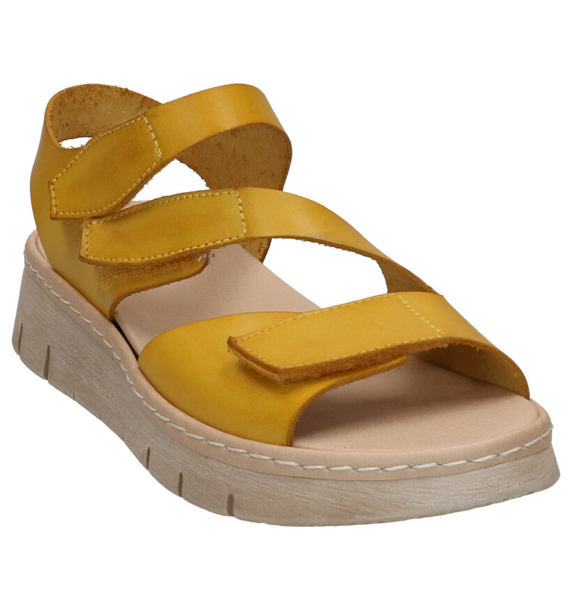 Brako Anatomics Gele Sandalen in leer (273539)