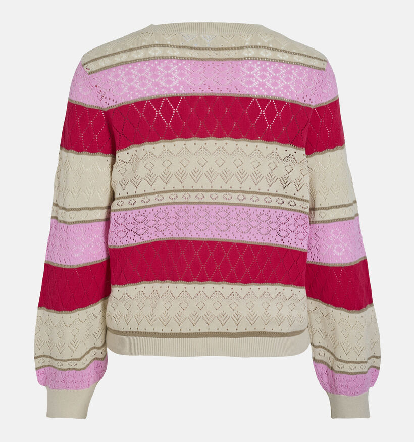 Vila Katina Pull en Rose pour femmes (351807)