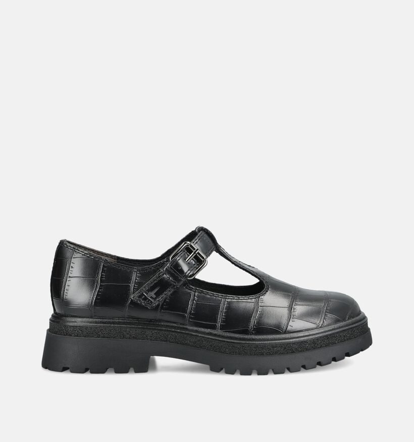 Tamaris Chaussures &agrave; enfiler en Noir pour femmes (376708)